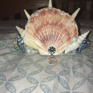 Handmade mermaid crown